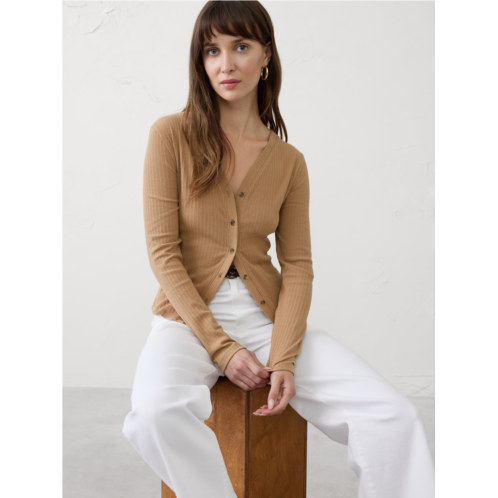 bananarepublic Textured Cardigan Top