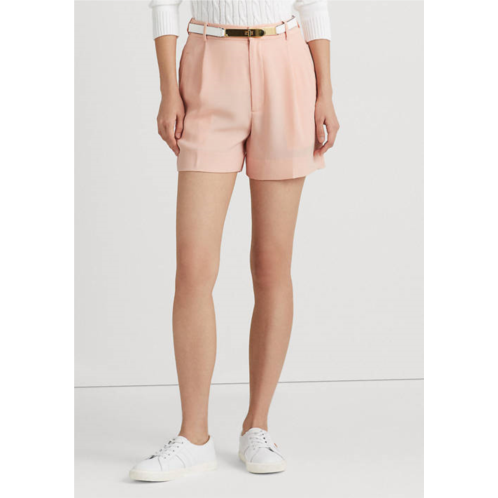 POLO Ralph Lauren  Pleated Georgette Shorts