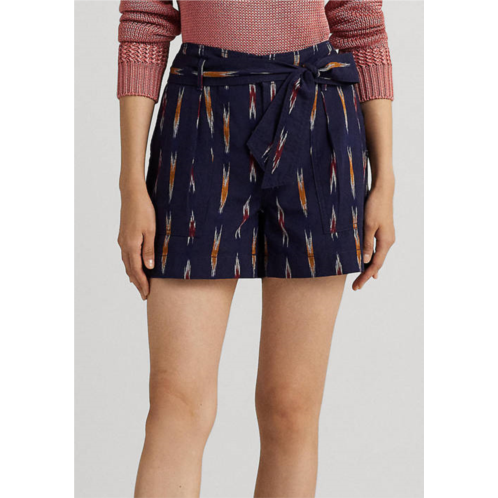 POLO Ralph Lauren  Geo Motif Belted Jacquard Shorts