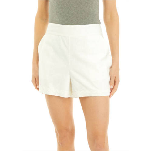 Crown & Ivy  Womens Solid Pull On Shorts