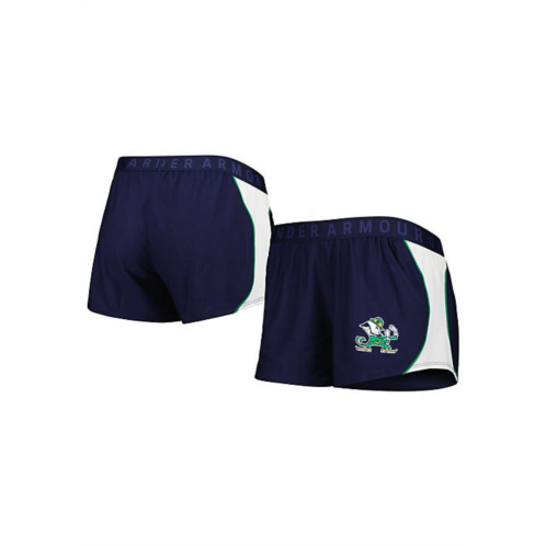 NCAA Under Armour Navy/Green Notre Dame Fighting Irish Game Day Tech Mesh Performance Shorts