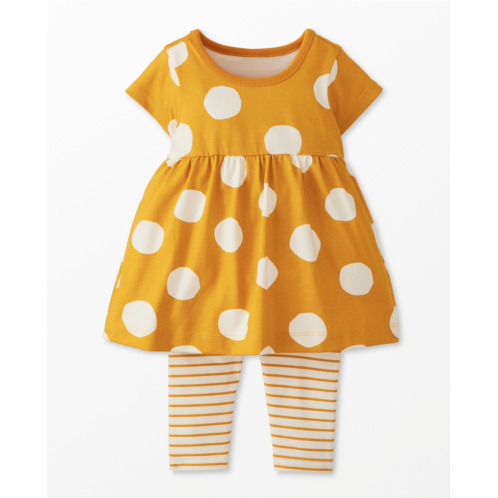 Baby Print Dress & Leggings Set | Hanna Andersson