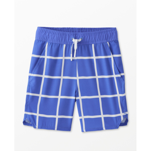 Print Track Shorts | Hanna Andersson