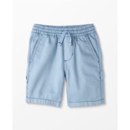 Washed Twill Shorts | Hanna Andersson