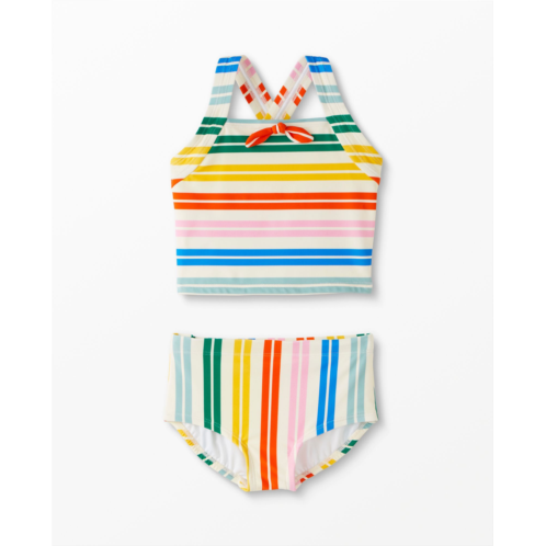 Rainbow Stripe Two Piece Swimsuit | Hanna Andersson