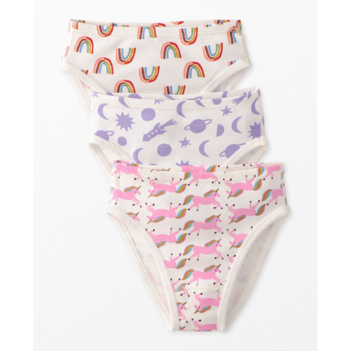 Hipster Underwear In Organic Cotton 3-Pack | Hanna Andersson
