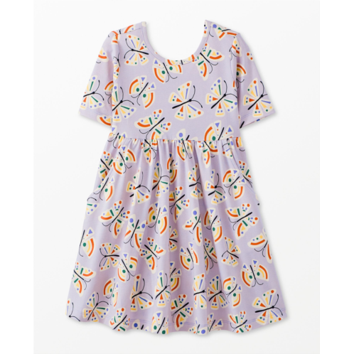 Print Skater Dress with Pockets | Hanna Andersson