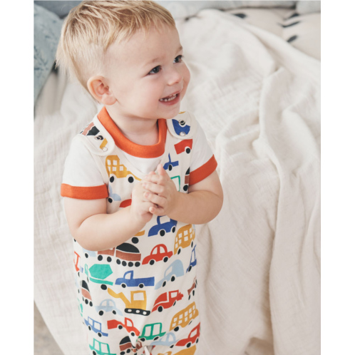 Baby Print Overalls & T-Shirt Set | Hanna Andersson