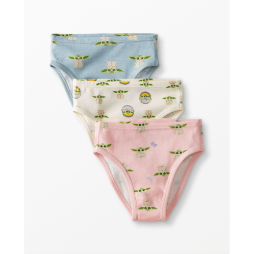 STAR WARS Grogu Hipster Underwear In Organic Cotton 3-Pack | Hanna Andersson