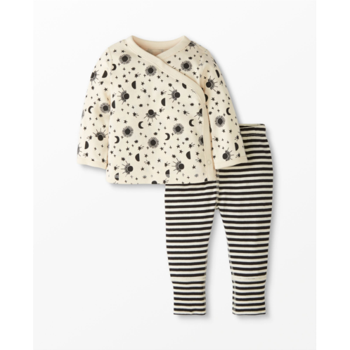 Baby Layette Wrap Top & Wiggle Pant Set | Hanna Andersson