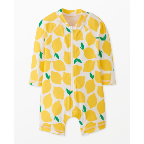 Baby Print Long Sleeve Rash Guard Swimsuit | Hanna Andersson