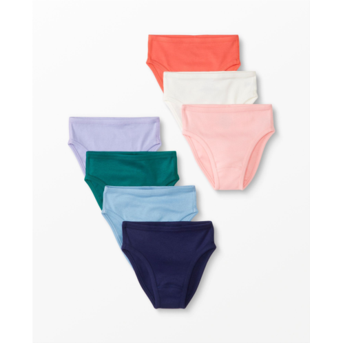 7-Pack Organic Cotton Hipster Underwear | Hanna Andersson