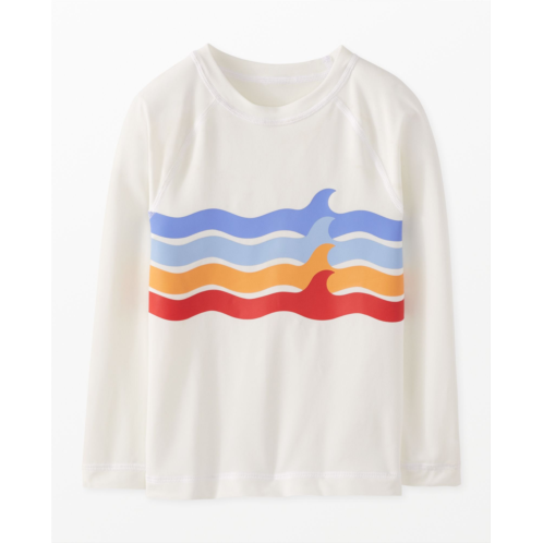 Long Sleeve Graphic Rash Guard Top | Hanna Andersson