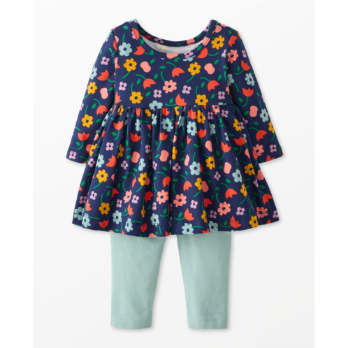 Baby Skater Dress & Leggings Set | Hanna Andersson