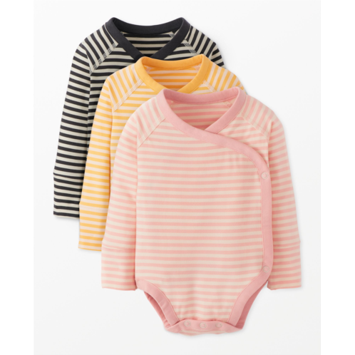 3-Piece Baby Layette Bodysuit Bundle in HannaSoft ($84 value) | Hanna Andersson