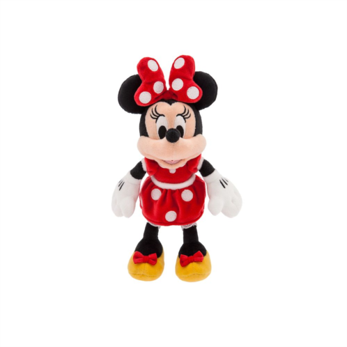 Disney Minnie Mouse Plush Red Mini Bean Bag 8 1/4