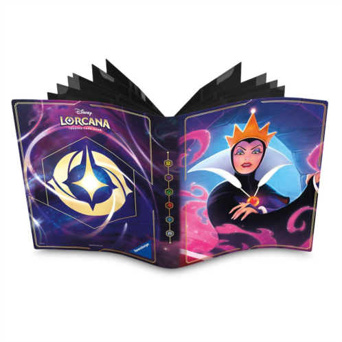 Evil Queen Lorebook Card Portfolio by Ravensburger Disney Lorcana Trading Card Game Snow White and the Seven Dwarfs