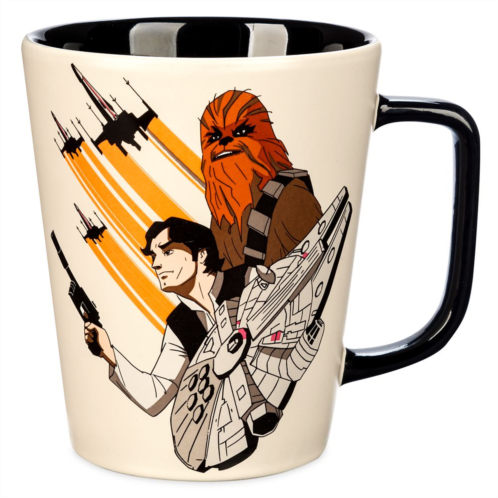 Disney Han Solo and Chewbacca Mug Star Wars