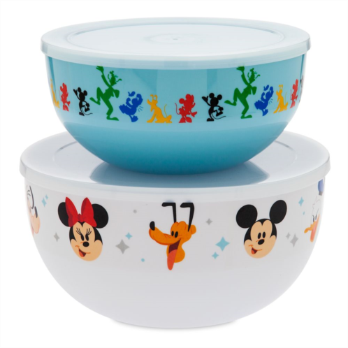Disney Mickey Mouse and Friends Bowl Set with Lids
