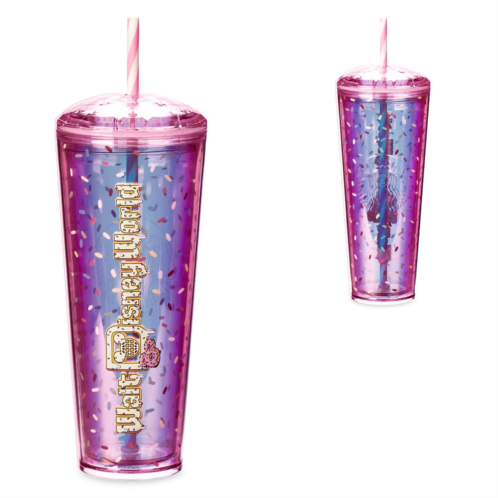 Mickey Mouse Donut Starbucks Tumbler with Straw Disney Eats Walt Disney World