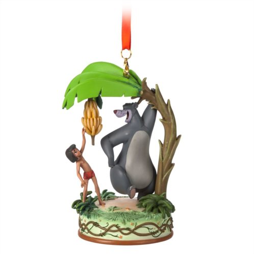 Disney Mowgli and Baloo Singing Living Magic Sketchbook Ornament The Jungle Book