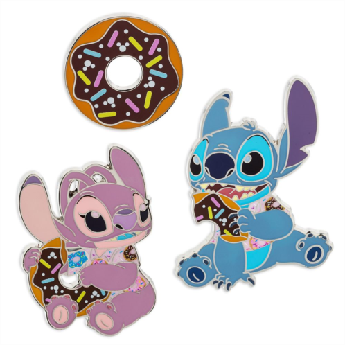 Disney Stitch Attacks Snacks Pin Set Donut June Limited Release