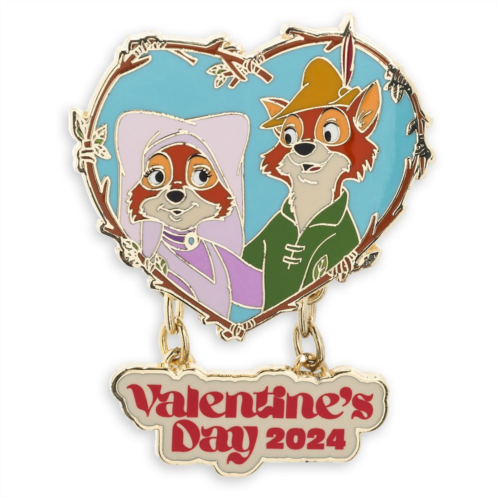 Disney Robin Hood and Maid Marian Pin Valentines Day 2024 Limited Release