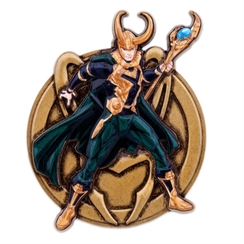 Disney Loki Sculpted Pin Marvels Avengers