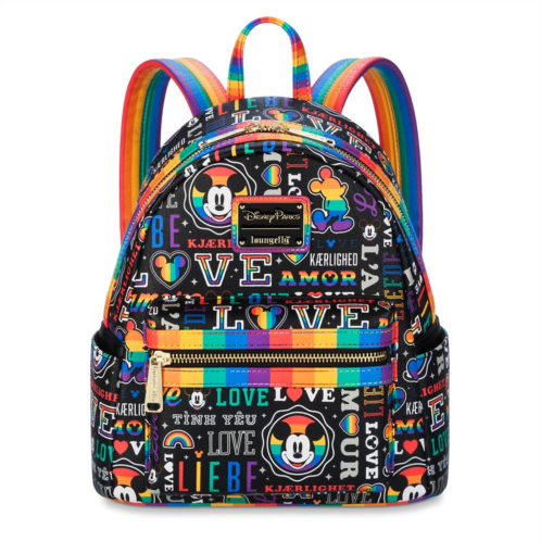 Mickey Mouse Loungefly Mini Backpack Disney Pride Collection