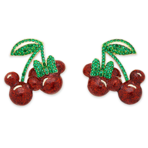 Disney Mickey and Minnie Mouse Icon Cherry Earrings from BaubleBar