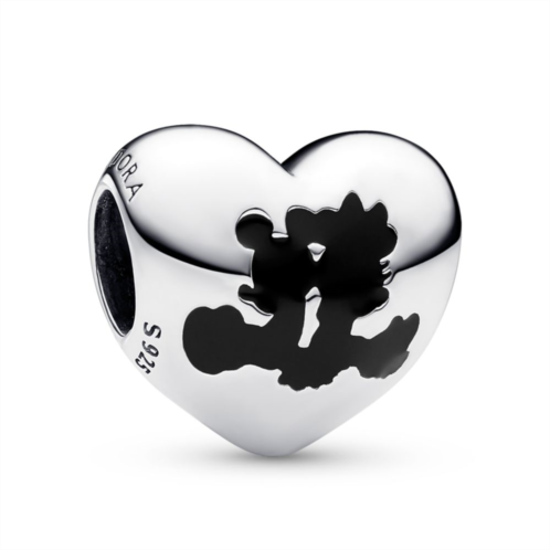 Disney Mickey and Minnie Mouse Heart Charm by Pandora