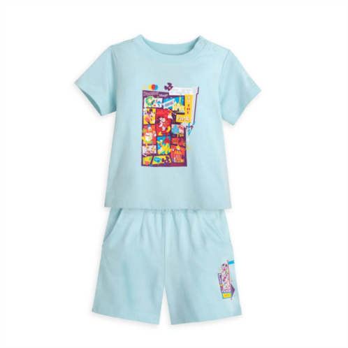 Mickey Mouse and Friends Play in the Park T-Shirt and Shorts Set for Baby Disneyland