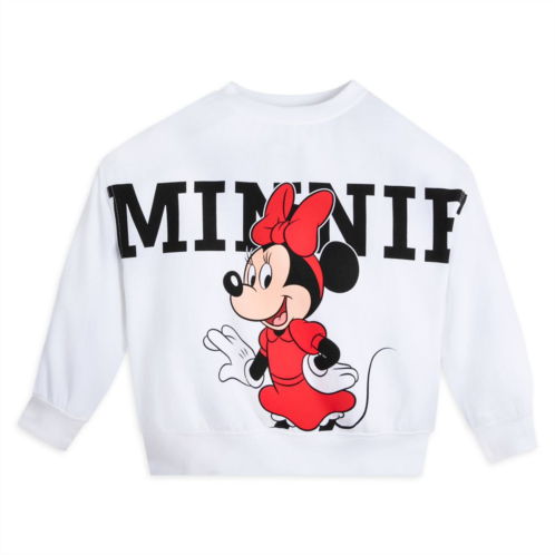 Disney Minnie Mouse Back to Front Pullover Sweatshirt for Girls