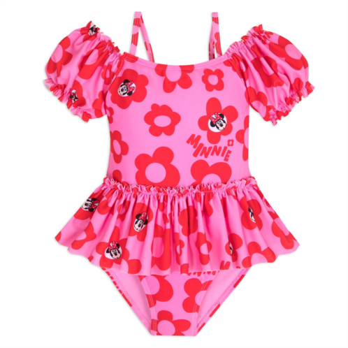 Disney Minnie Mouse Swimsuit for Girls Pink