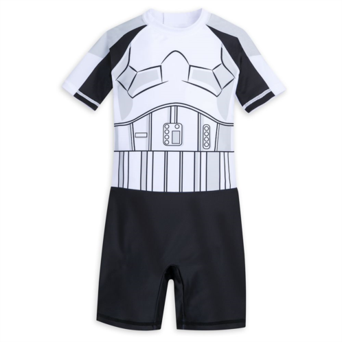 Disney Stormtrooper Adaptive Rash Guard Swimsuit for Boys Star Wars