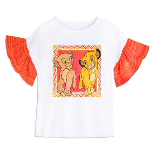 Disney Simba and Nala Fashion T-Shirt for Girls The Lion King