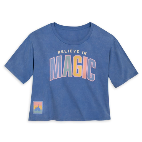 Disney Fantasyland Castle Believe in Magic T-Shirt for Women