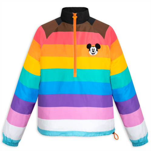 Mickey Mouse 3/4 Zip Pullover Jacket for Adults Disney Pride Collection
