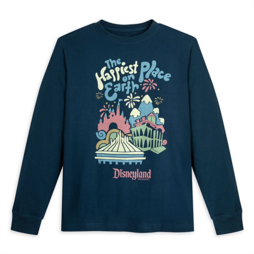 Disneyland The Happiest Place on Earth Long Sleeve T-Shirt for Adults
