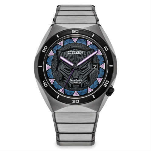 Disney Black Panther Super Titanium Eco-Drive Watch for Adults by Citizen