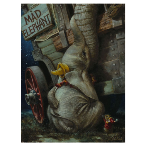 Disney Dumbo Baby of Mine Giclee on Canvas by Heather Edwards Limited Edition
