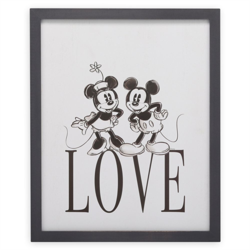 Disney Mickey and Minnie Mouse Love Wall Decor