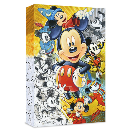 Disney 90 Years of Mickey Mouse Giclee on Canvas by Tim Rogerson Limited Edition