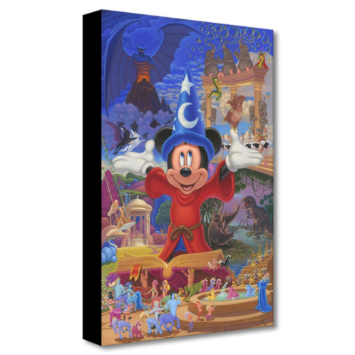 Disney Fantasia Story of Music and Magic Giclee on Canvas by Manuel Hernandez Limited Edition