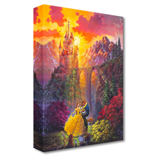 Disney Beauty and the Beast Spring Dance Giclee on Canvas by Rodel Gonzalez Limited Edition