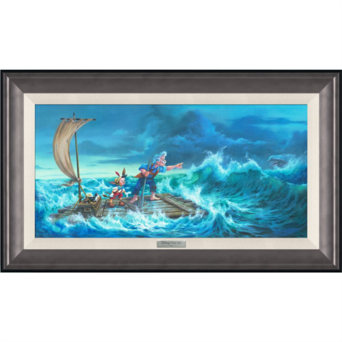 Disney Pinocchio No Escape by Michael Humphries Framed Canvas Artwork Limited Edition