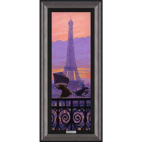 Disney Ratatouille Race to the Kitchen by Tim Rogerson Framed Canvas Artwork Limited Edition