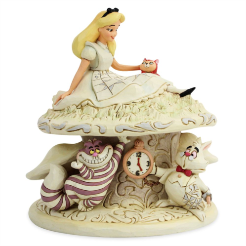 Disney Alice in Wonderland Whimsy and Wonder White Woodland Figure by Jim Shore