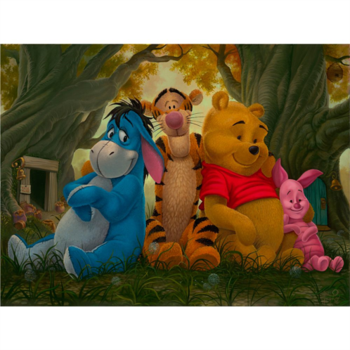 Disney Winnie the Pooh and Pals Pooh and His Pals Canvas Artwork by Jared Franco 24 x 32 Limited Edition
