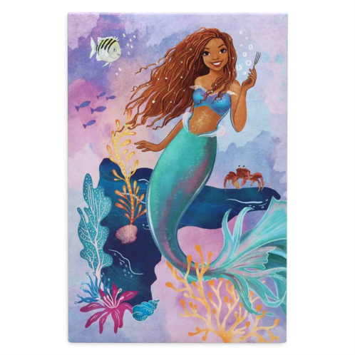 Disney The Little Mermaid Underwater Watercolor Canvas Wall Decor Live Action Film